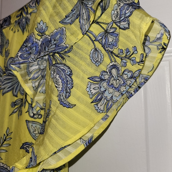 Loft Trellis Garden Midi Dress with tags - Picture 6 of 8